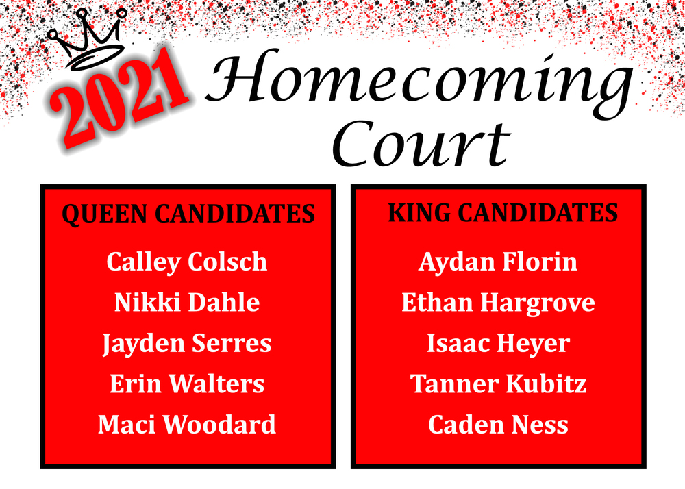 2021 Homecoming Court