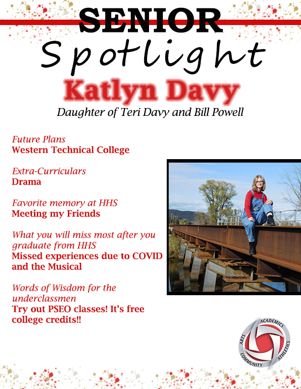 Senior Spotlight - Katlyn Davy