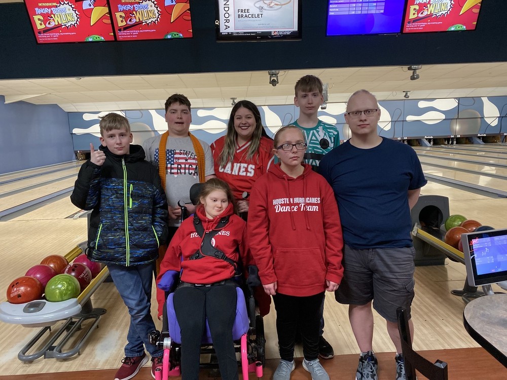 Adapted Bowling Team Picture