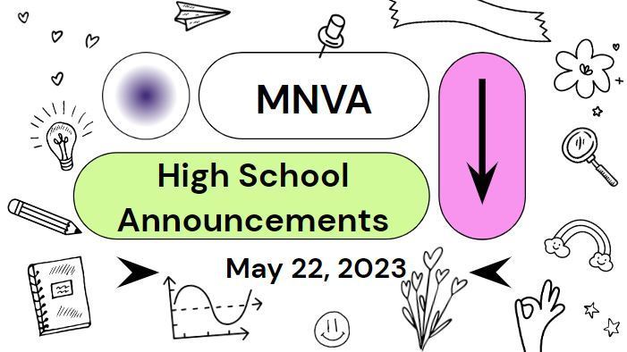 MNVA High School Announcements