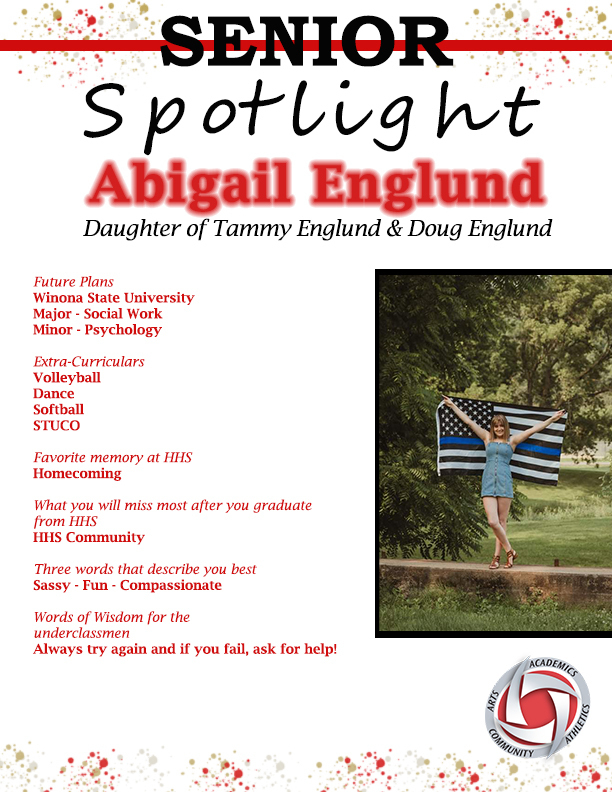 Senior Spotlight - Abigail Englund